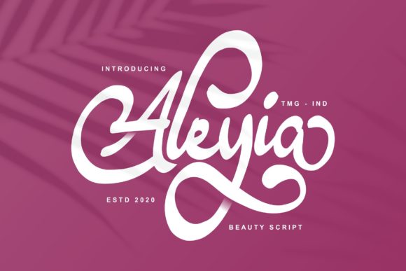 Aleyia Script: A Vintage Typeface for Modern Branding