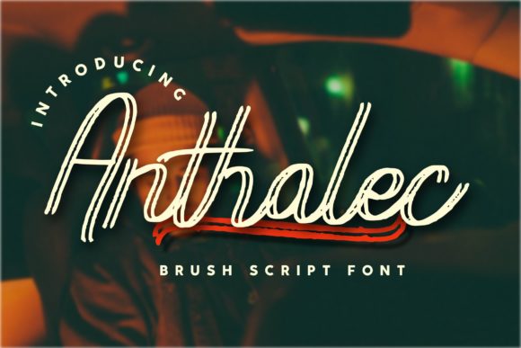 Anthalec Script: Elevate Your Brand with Vintage Charm