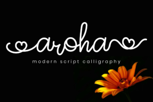 Aroha Script: Adding a Sweet and Fun Vibe to Your Designs