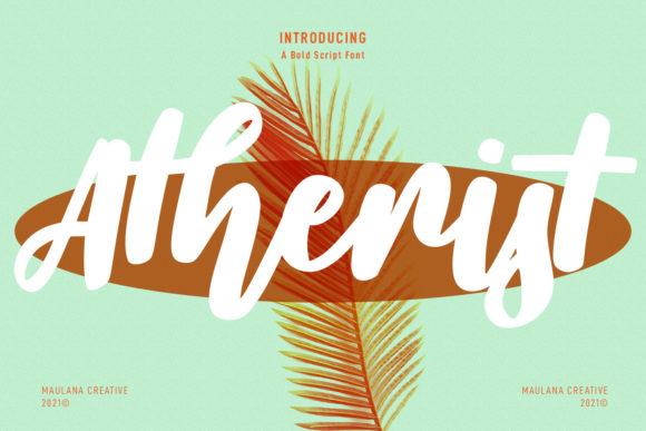 Atherist Script: Where Modern Style Meets Creative Versatility