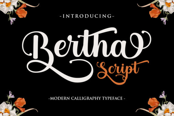 Bertha Script: A Font That Feels Both Charming and Elegant