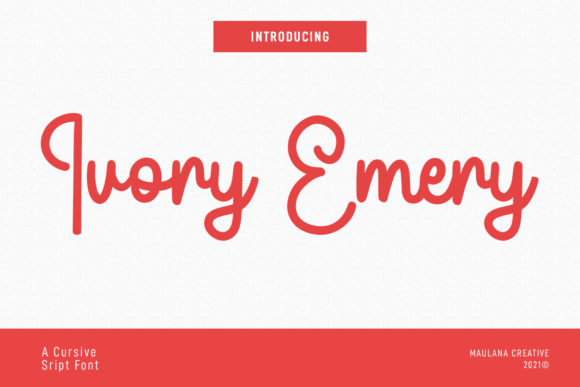 Discovering the Charm of Ivory Emery Script