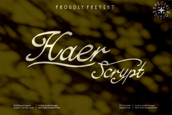Haer Script: Adding a Touch of Authenticity to Modern Design