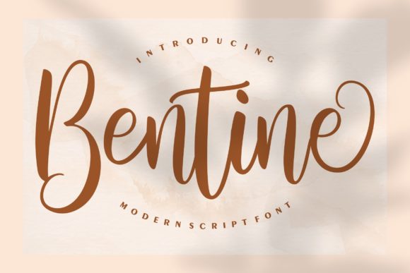 How Bentine Script Brings Sweet Elegance to Your Designs