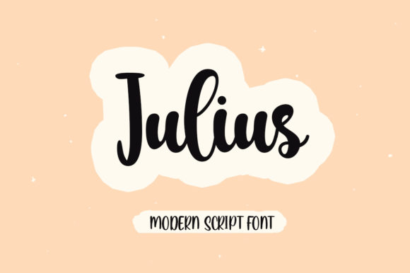 Julius Script: A Font That Feels Like a Handwritten Hug
