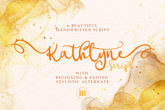 Kathlyn Script: An Elegant Font for Modern Brands