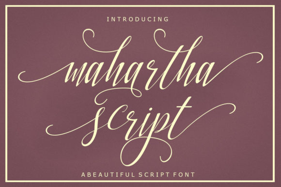 Mahartha Script: A Modern Take on Classic Calligraphy