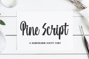 Pine Script: The Hand-Drawn Font with Authentic Character