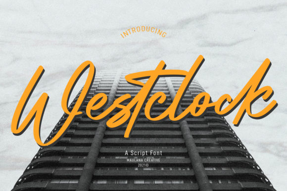 Westclock Script: A Modern Classic for Sophisticated Design