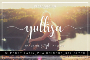 Yullisa Script: The Handwritten Font for Authentic Branding